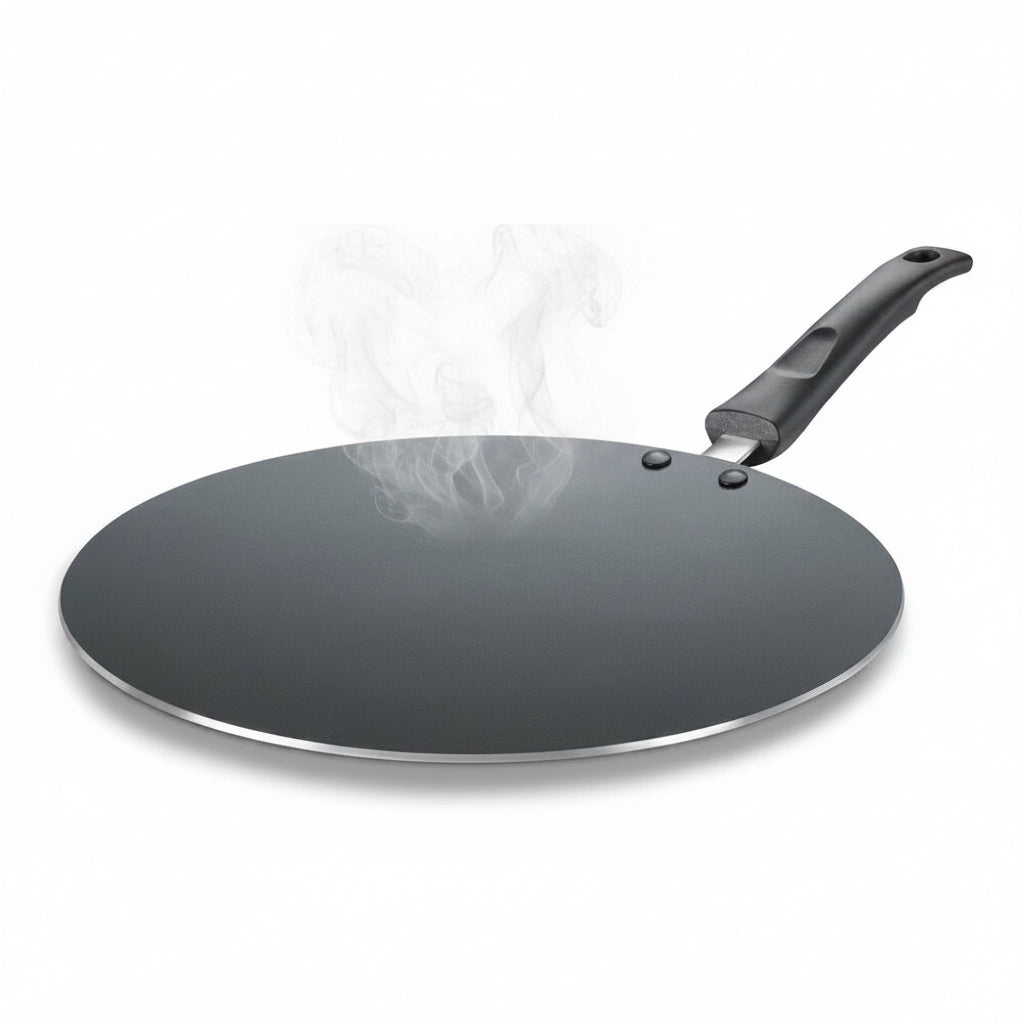 Judge by Prestige Everyday Non-Stick Concave Tawa Low Oil Cooking Cool Touch Handle
