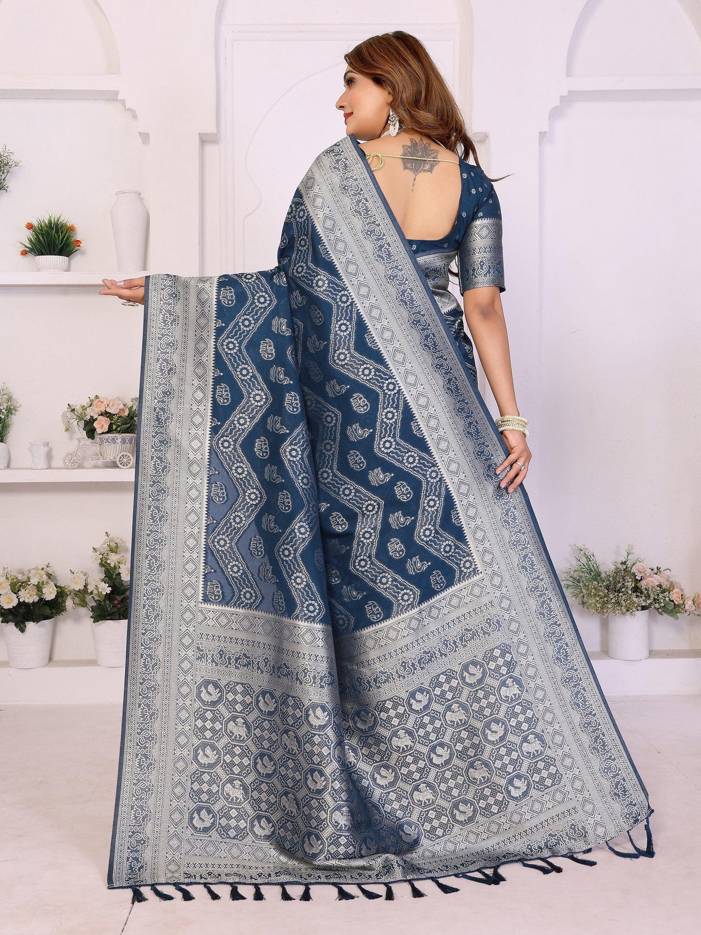 Anaita Premium Georgette Silk Saree