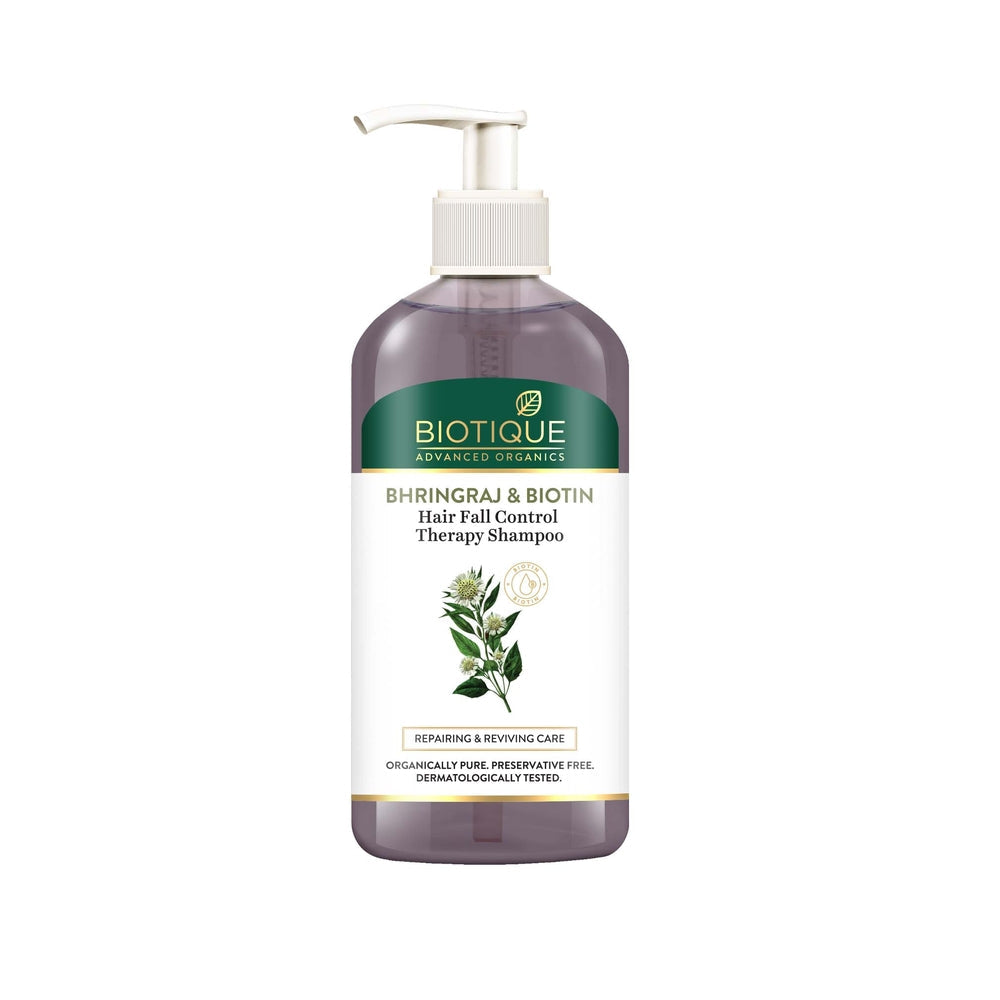 Biotique Bhringraj & Biotin Hair Fall Control Shampoo - 300 ml