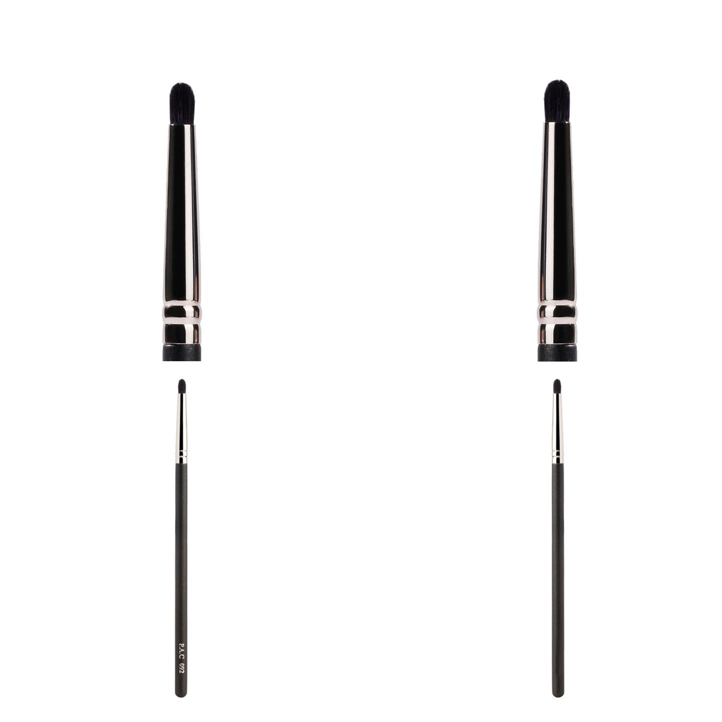 PAC Studio Eyeshadow Blending Brush 092 - Small Smudger Brush for Detailed Blending, Ultra Soft Bristles