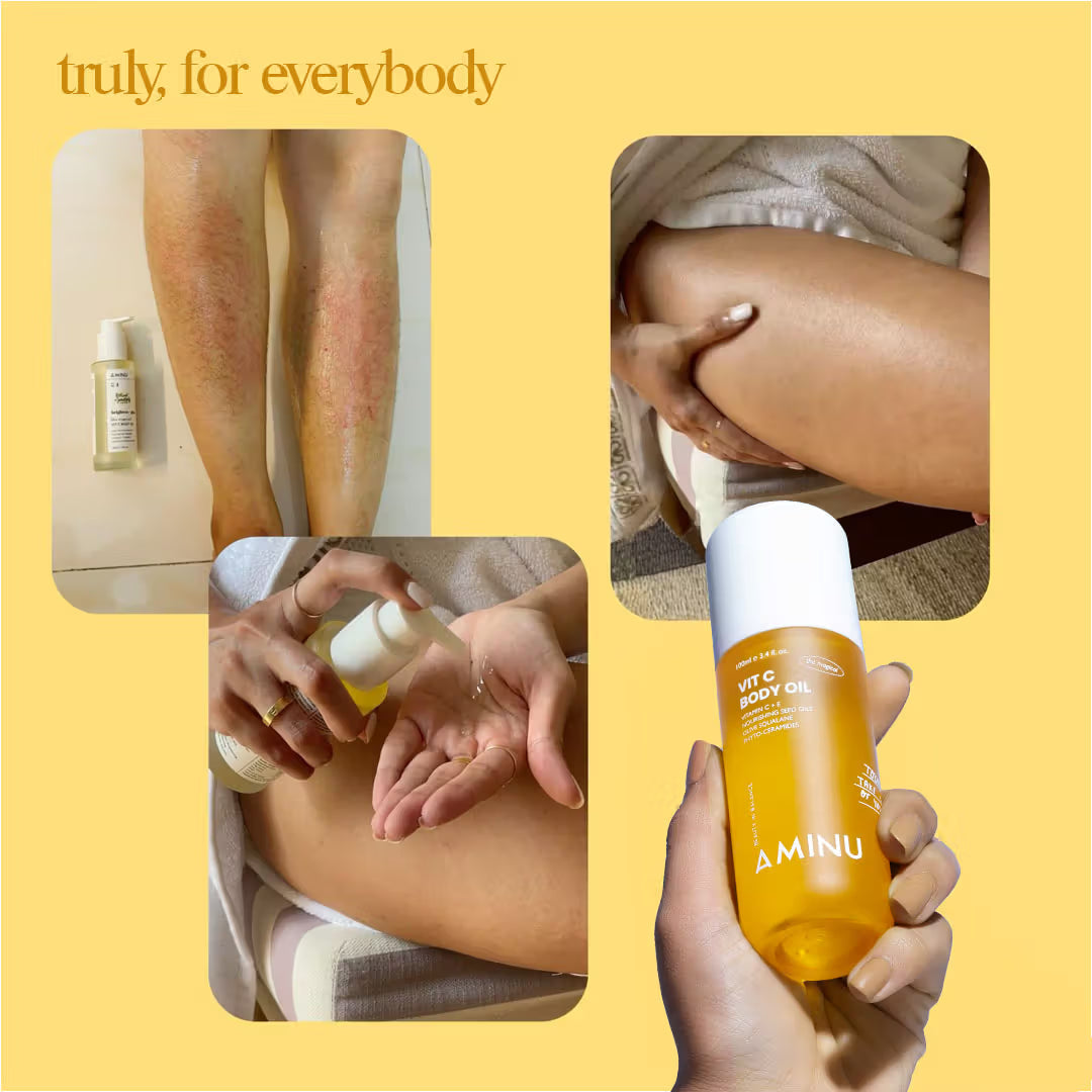 Aminu Melting Aminu Vit C Body Oil for Brightening & Hydrating