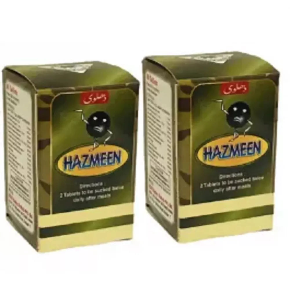 Dehlvi Ambar Hazmeen - 80 Tabs (Pack of 2)
