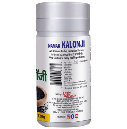 Basic Ayurveda Namak Klanogi