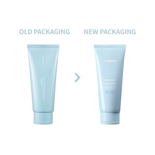 LANEIGE Water Bank Hyaluronic Acid Cleansing Gel Foam | Hydrating Facial Cleanser with Hyaluronic Acid | Gentle Formula for Clean, Refreshed Skin | Korean Skincare Essential-150ml
