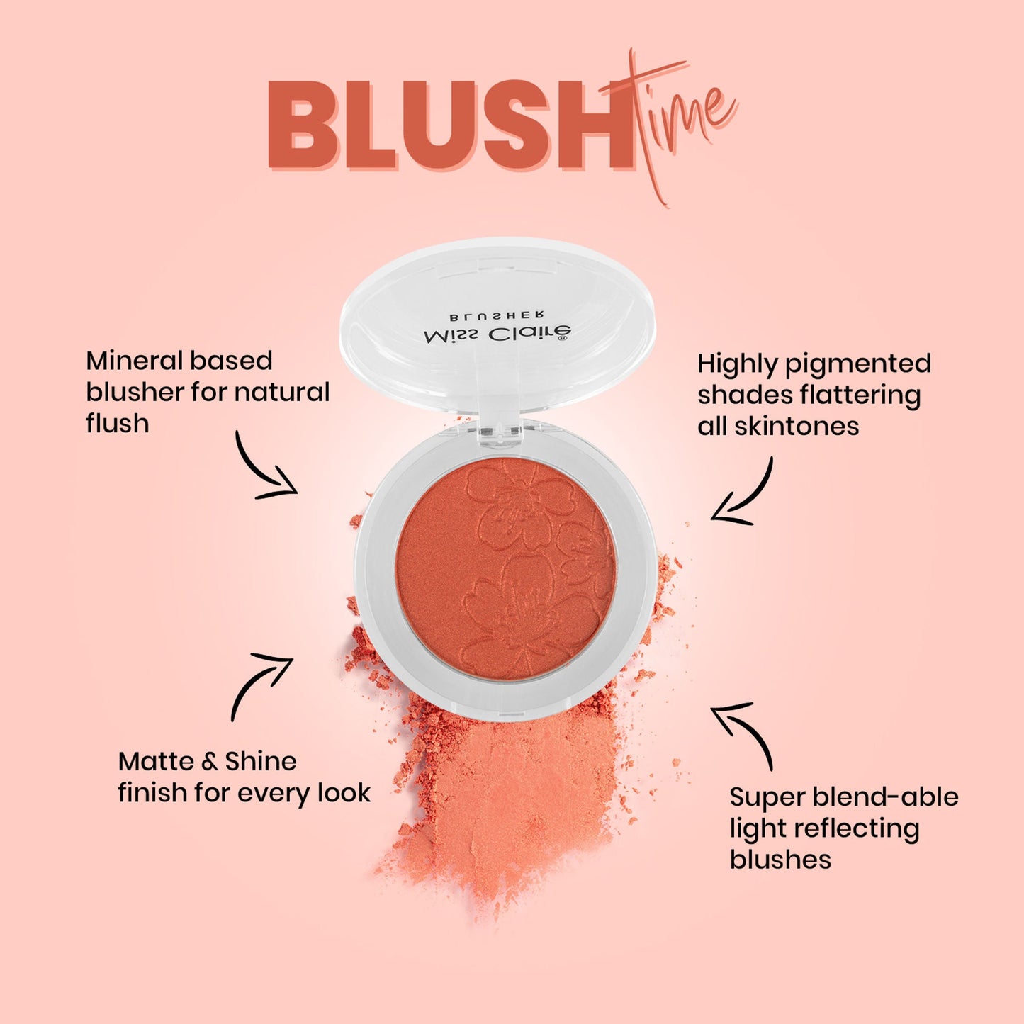 Miss Claire Round Blusher - 7