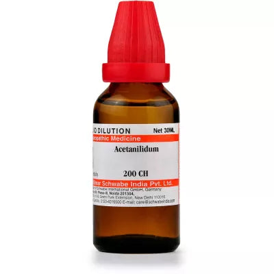 Dr. Willmar Schwabe India Acetanilidum Dilution