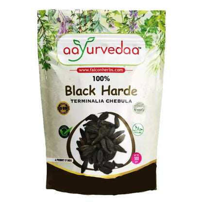 Aayurvedaa Black Harde - 100 gms