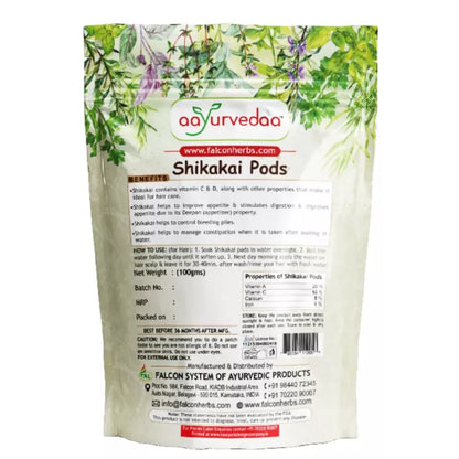 Aayurvedaa Shikakai Pods - 100 gms