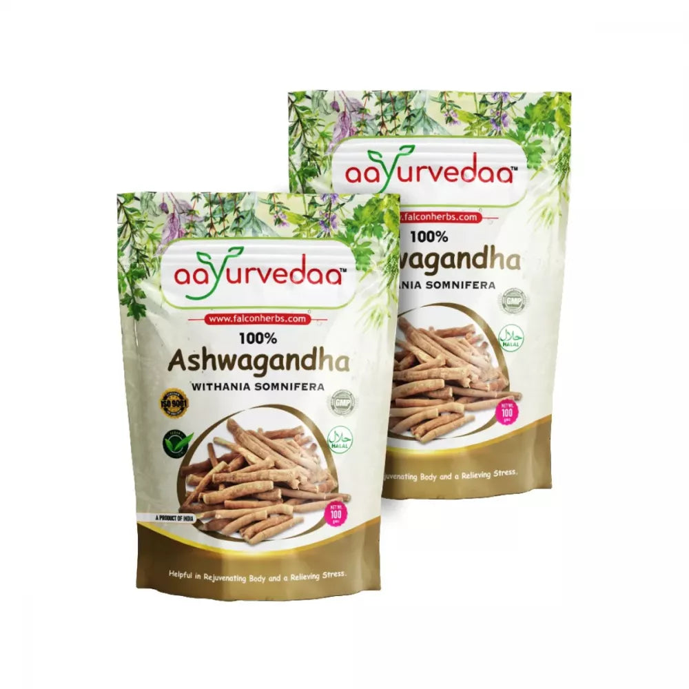 Aayurvedaa Ashwagandha Withania Somnifera - 100 gms