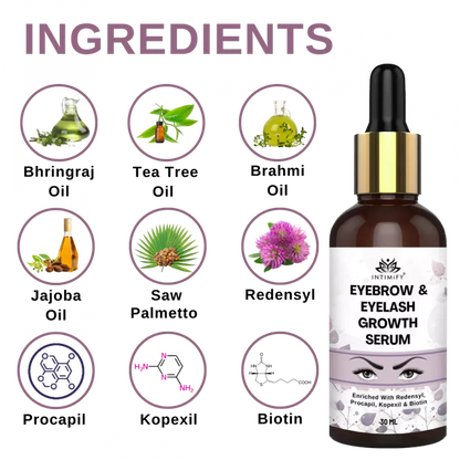 Intimify Eyebrow & Eyelash Growth Serum - 30 ml
