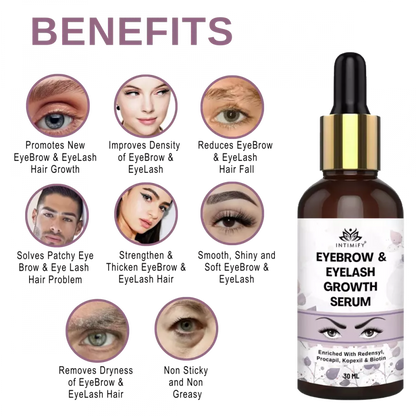 Intimify Eyebrow & Eyelash Growth Serum - 30 ml