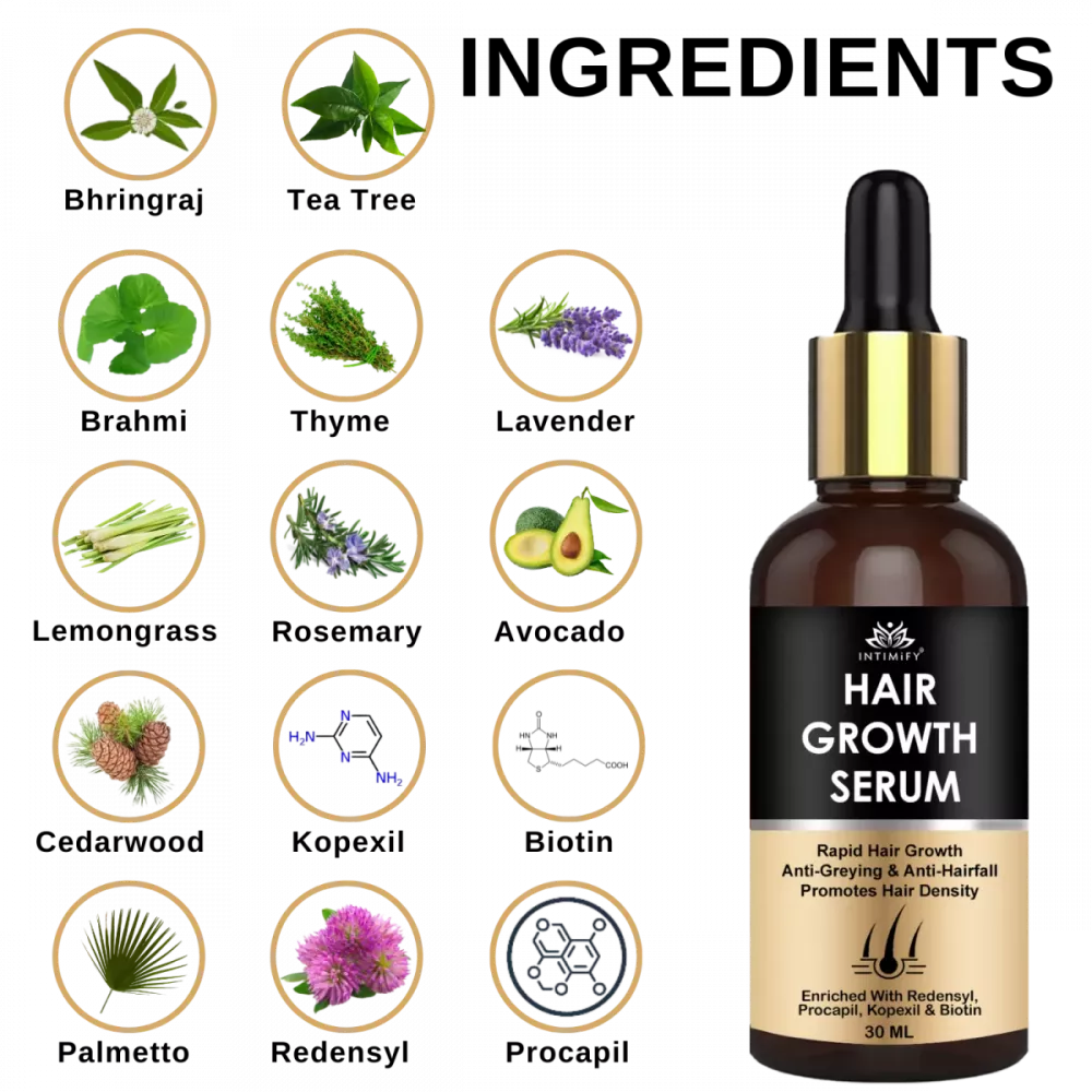 Intimify Hair Growth Serum - 30ml
