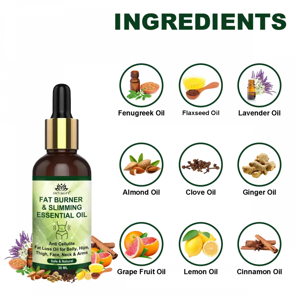 Intimify Fat Burner & Slimming Essential Oil - 30 ml