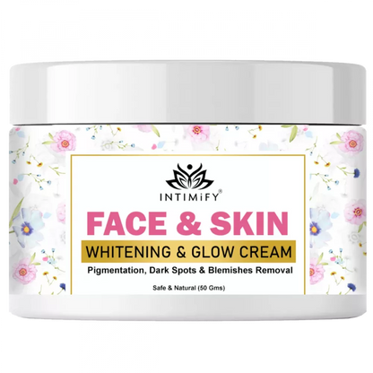 Intimify Face & Skin Whitening & Glow Cream - 50 gms