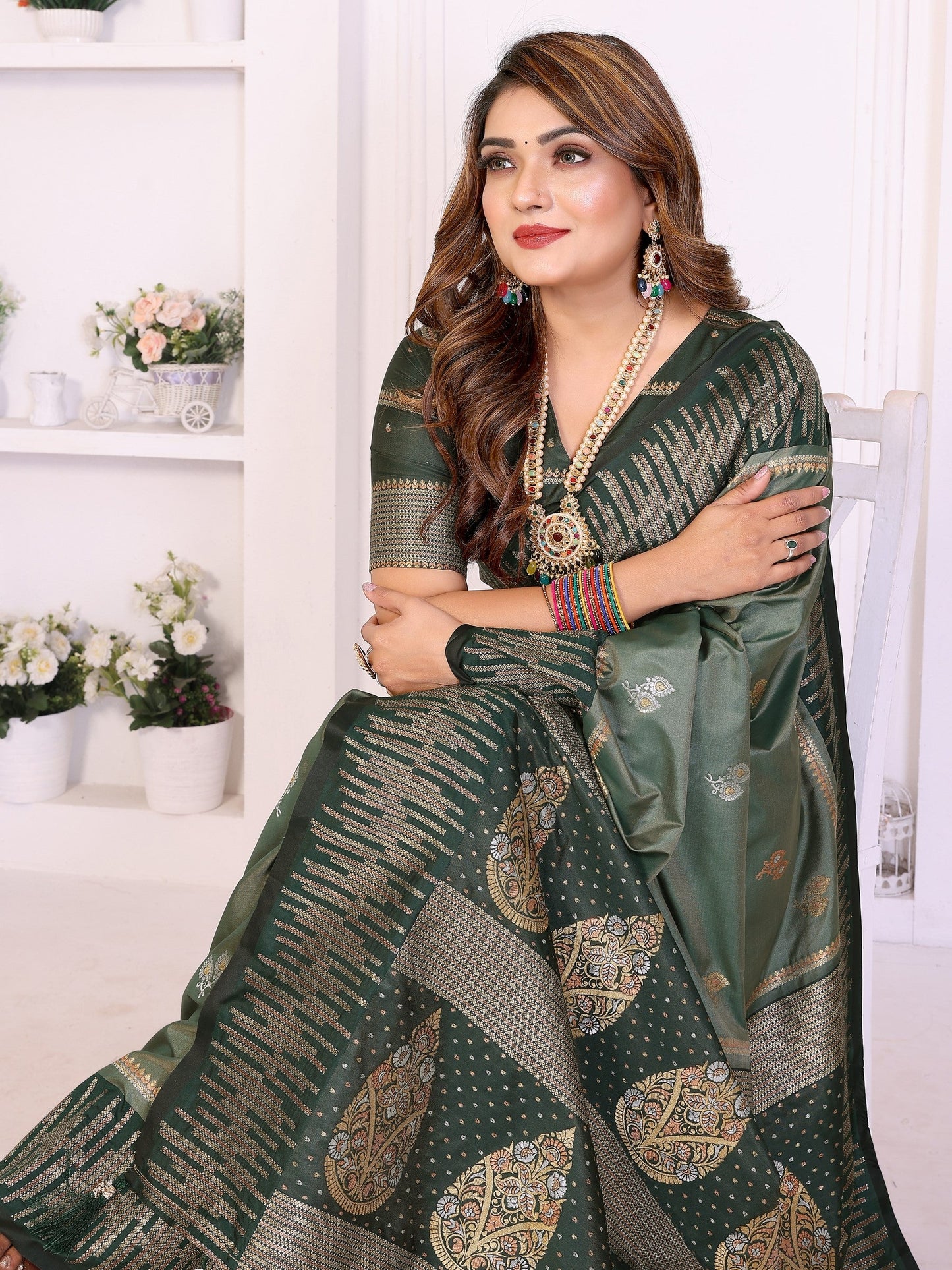 Anaita Premium South Soft Silk Saree