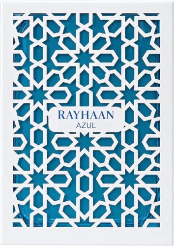 RAYHAAN AZUL Eau de Parfum-Luxury Perfume, Geometric Islamic Pattern Design
