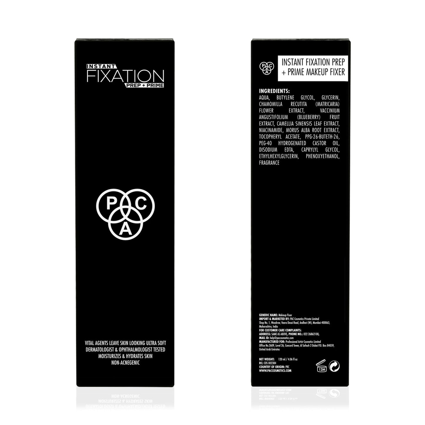 PAC Studio Instant Fixation Makeup Fixer