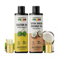 Organix Mantra Extra Virgin Coconut Oil Combo