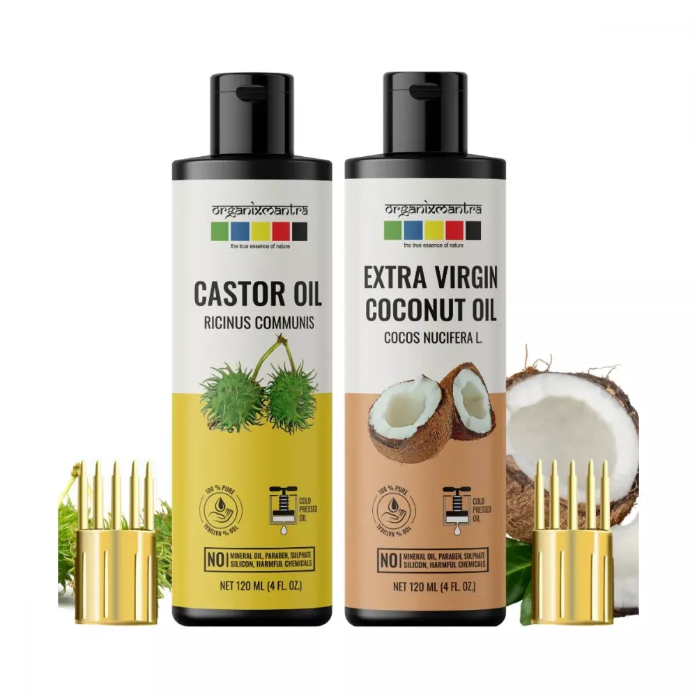 Organix Mantra Extra Virgin Coconut Oil Combo