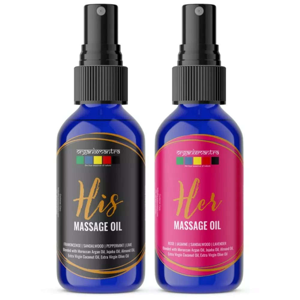 Organix Mantra His & Her Massage Oil Combo