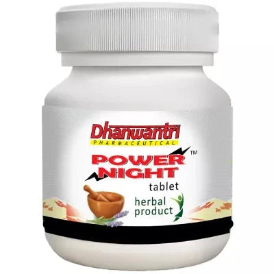 Dhanwantri Pharmaceutical Power Night Tablets - 40 Tabs