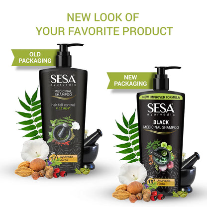 Sesa Ayurvedic Medicinal Shampoo For Hairfall Control & Anti Dandruff