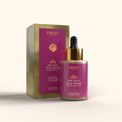 Evaraa Essential 24k Gold Rose Serum
