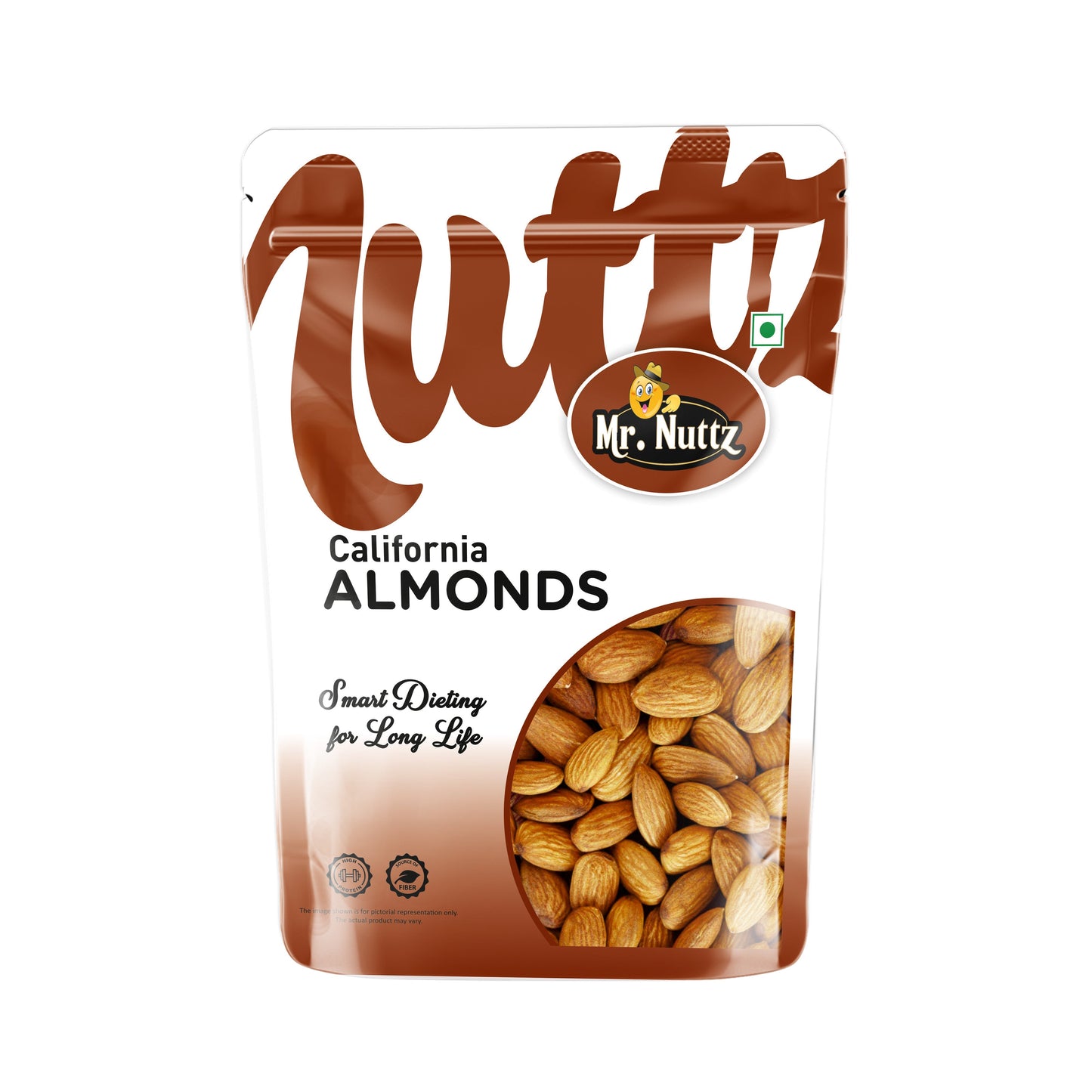 Mr. Nuttz California Almonds Pouch