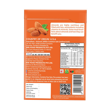 Yum Yum California Roasted & Salted Almonds Box