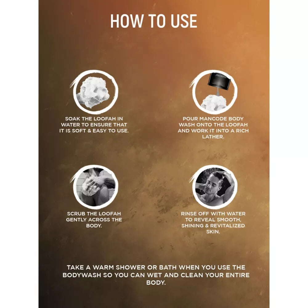 Mancode Shea Butter Body Wash For Men - 450 ml