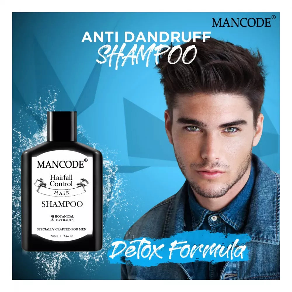 Mancode Anti Dandruff Shampoo For Men - 200 ml