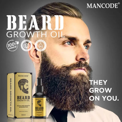 Mancode Beard Growth Oil - 50 ml