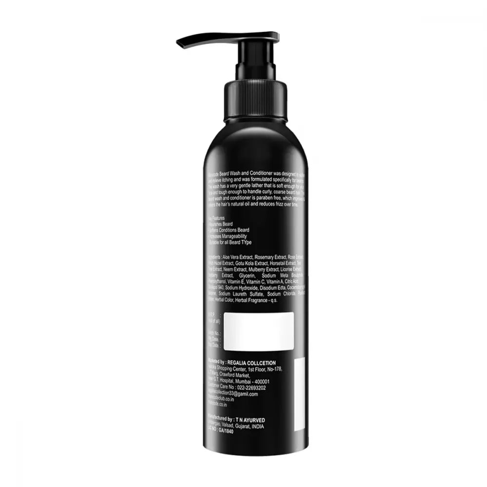 Mancode Beard Wash & Conditioner - 200 ml