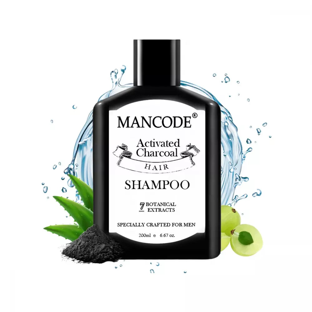 Mancode Charcoal Shampoo For Men - 200 ml