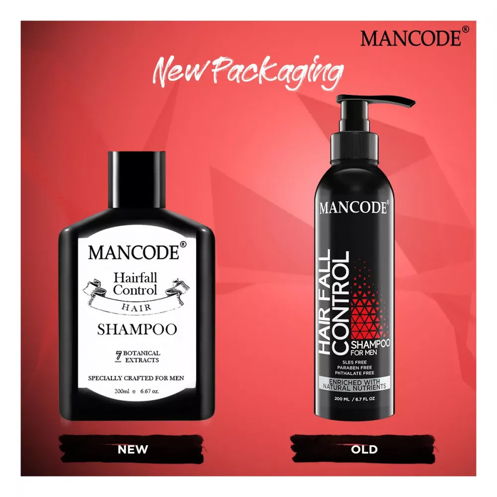 Mancode Hair Fall Control Shampoo For Men - 200 ml