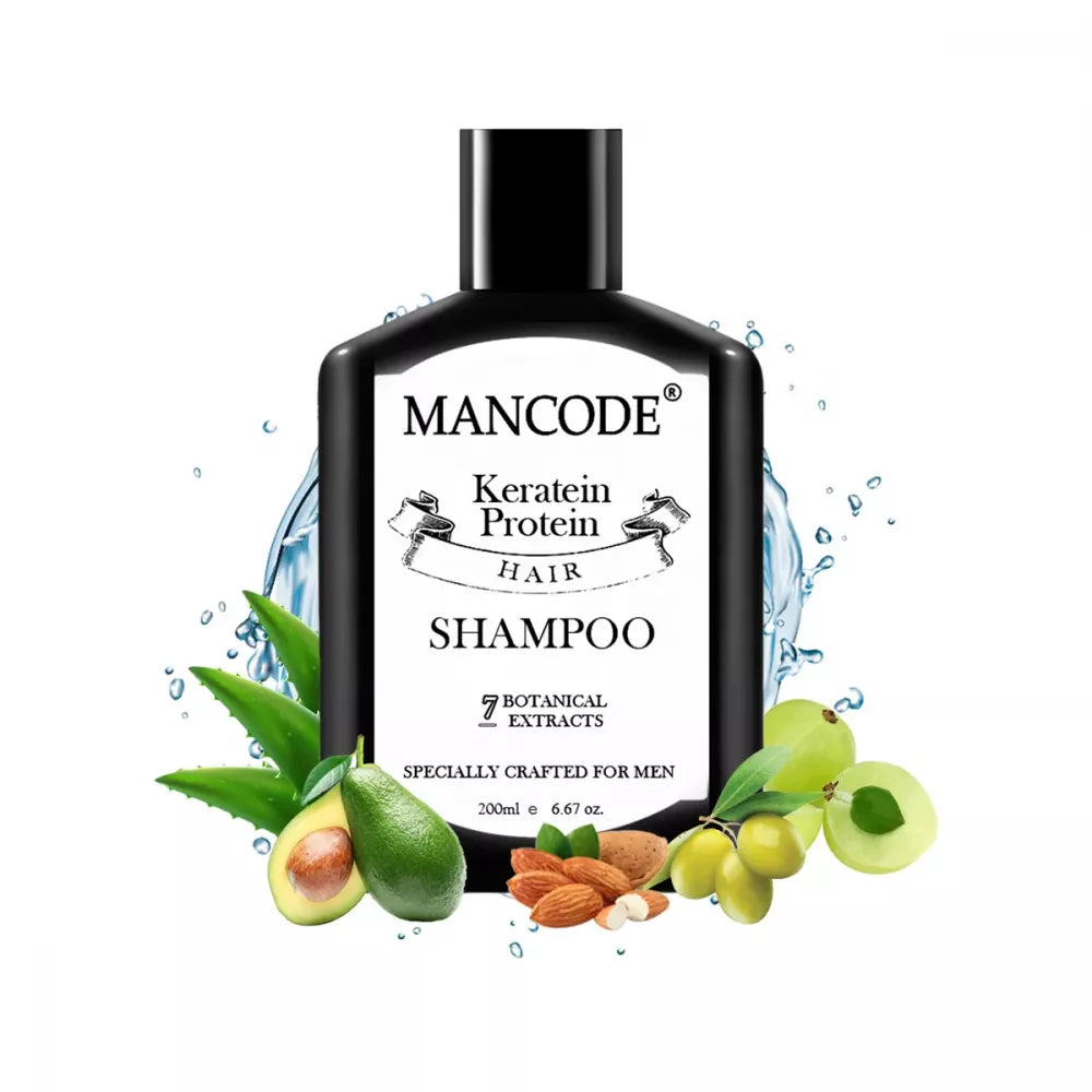 Mancode Keratin Shampoo - 200 ml