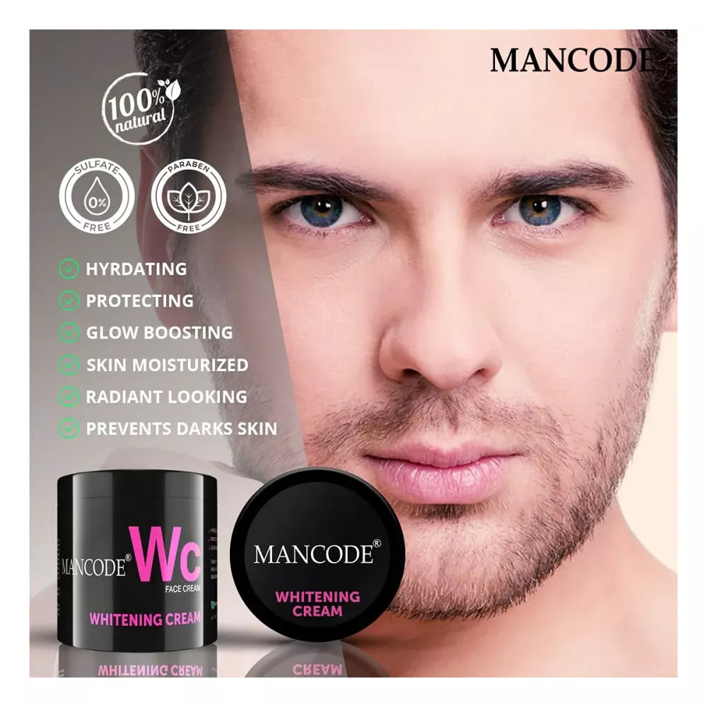 Mancode Whitening Cream - 100 gms