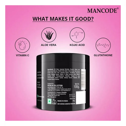 Mancode Whitening Cream - 100 gms