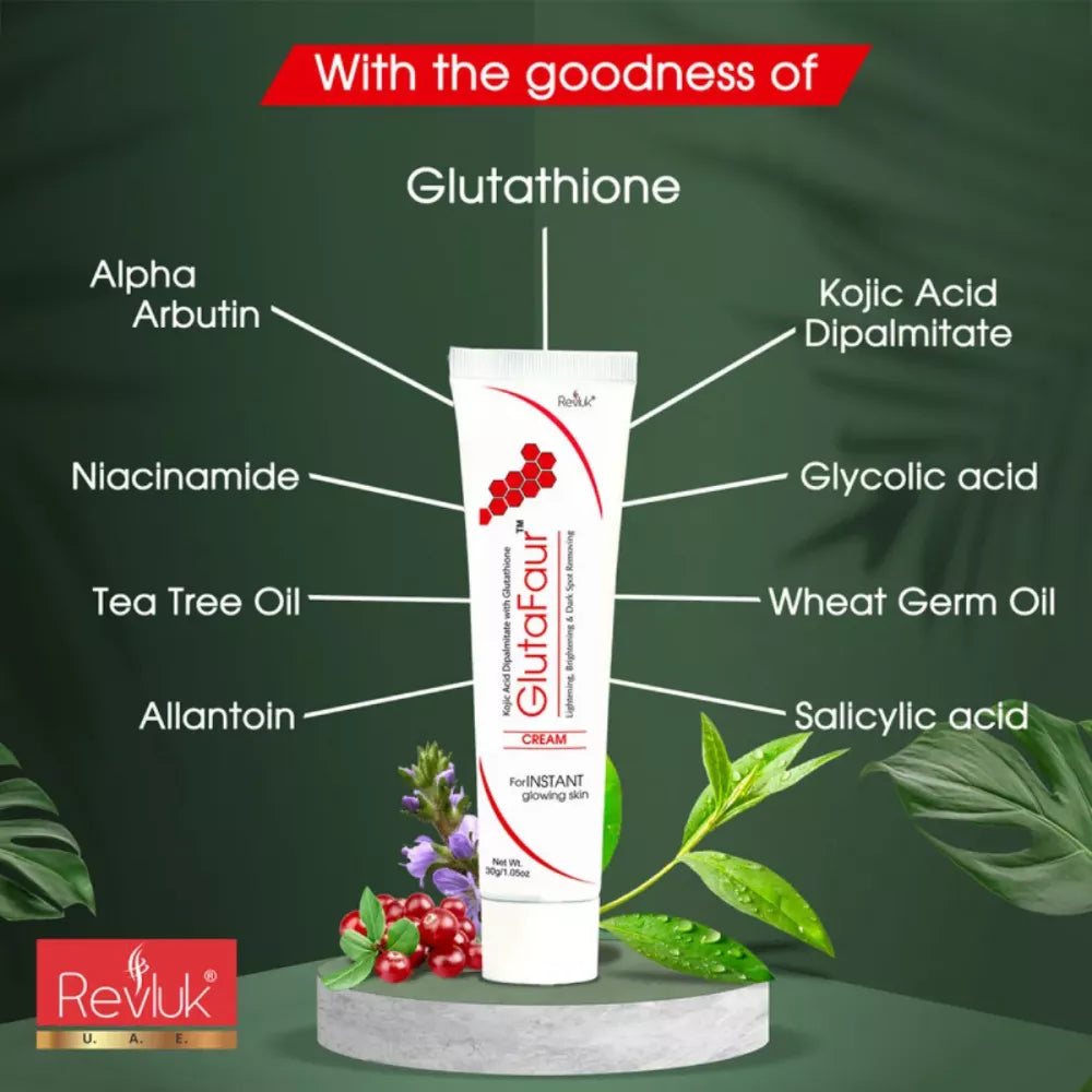 Revluk Glutafaur Cream - 30 gms