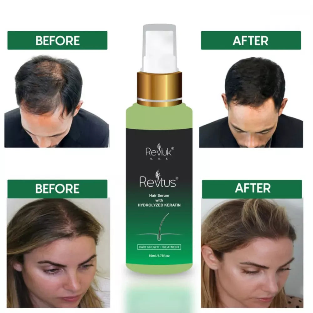 Revluk Hair Serum With Hydrolyzed Keratin - 50 ml