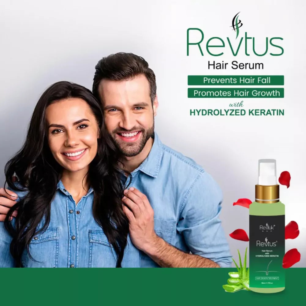 Revluk Hair Serum With Hydrolyzed Keratin - 50 ml