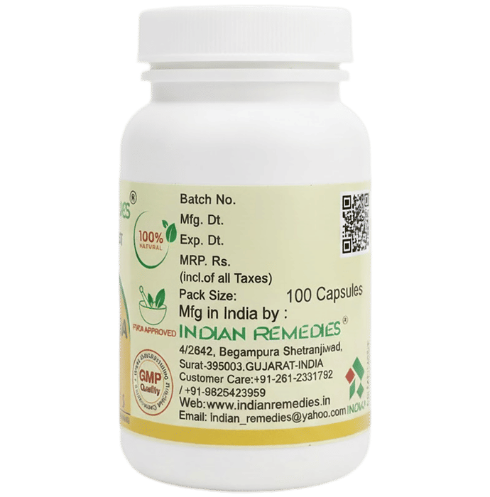 Indian Remedies Extract Of Ashwagandha Capsules