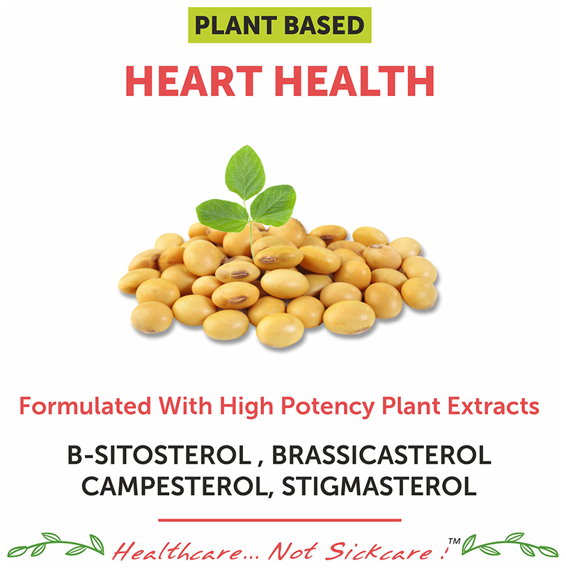 Bliss Welness Heart Health Phytosterols High Potency Lipid Support Veg Capsule