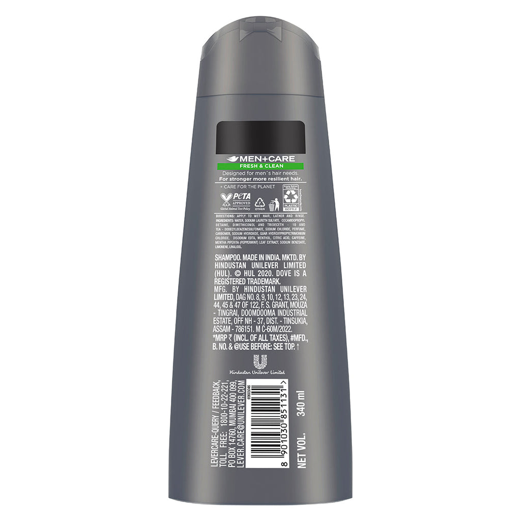 Dove Men+Care Fresh & Clean 2in1 Shampoo+Conditioner