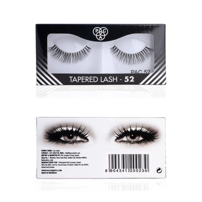 PAC Studio Tapered Lash 52 - Handmade Natural Looking, Reusable up to 12x, Seamlessly Blends with Lashes
