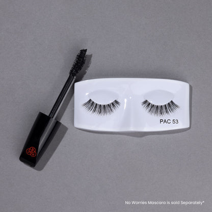 PAC Studio Tapered Lash 53 - Handmade Natural Looking, Reusable up to 12x, Seamlessly Blends with Lashes