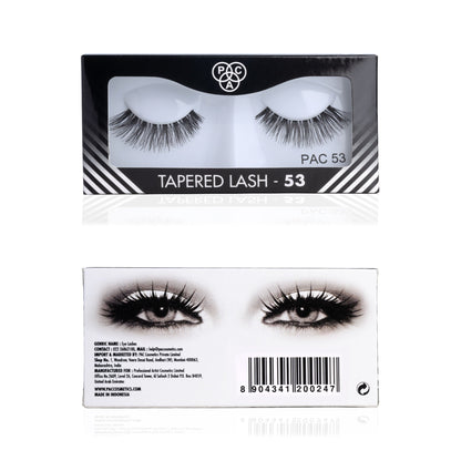 PAC Studio Tapered Lash 53 - Handmade Natural Looking, Reusable up to 12x, Seamlessly Blends with Lashes