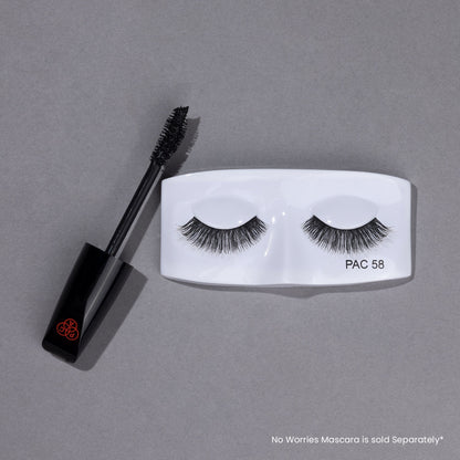 PAC Studio Tapered Lash 58 - Handmade Natural Looking, Reusable up to 12x, Seamlessly Blends with Lashes