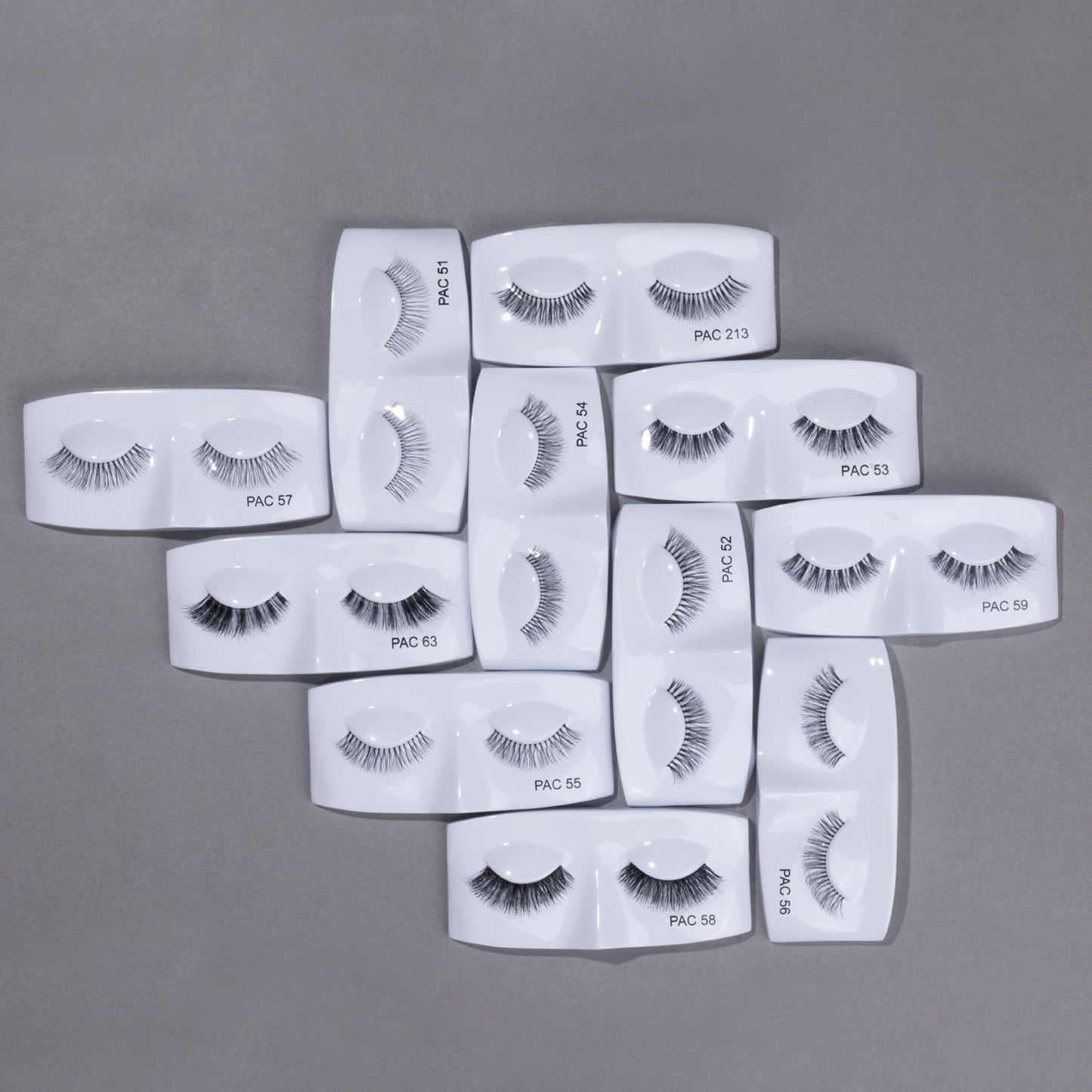 PAC Studio Tapered Lash 58 - Handmade Natural Looking, Reusable up to 12x, Seamlessly Blends with Lashes