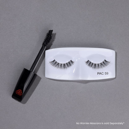 PAC Studio Tapered Lash 59 - Handmade Natural Looking, Reusable up to 12x, Seamlessly Blends with Lashes